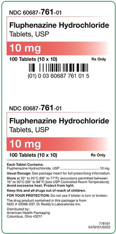 10 mg Fluphenazine Hydrochloride Tablets Carton (10 mg Fluphenazine Hydrochloride Tablets Carton)